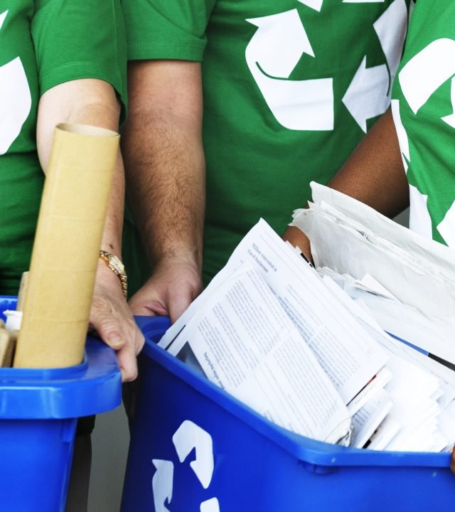 Environmentalists recycling for world environment day